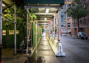 Sidewalk-Shed